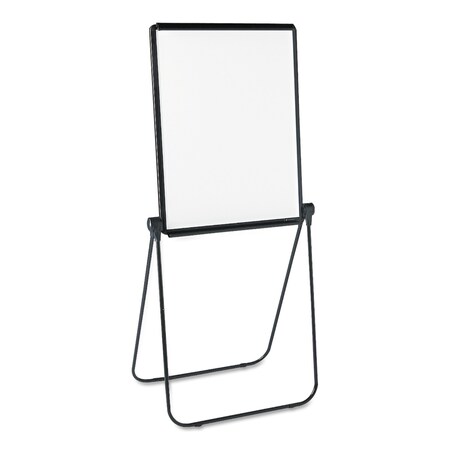 Quartet Ultima Presentation Easel, 27 x 34, White Surface, Black Frame 101EL